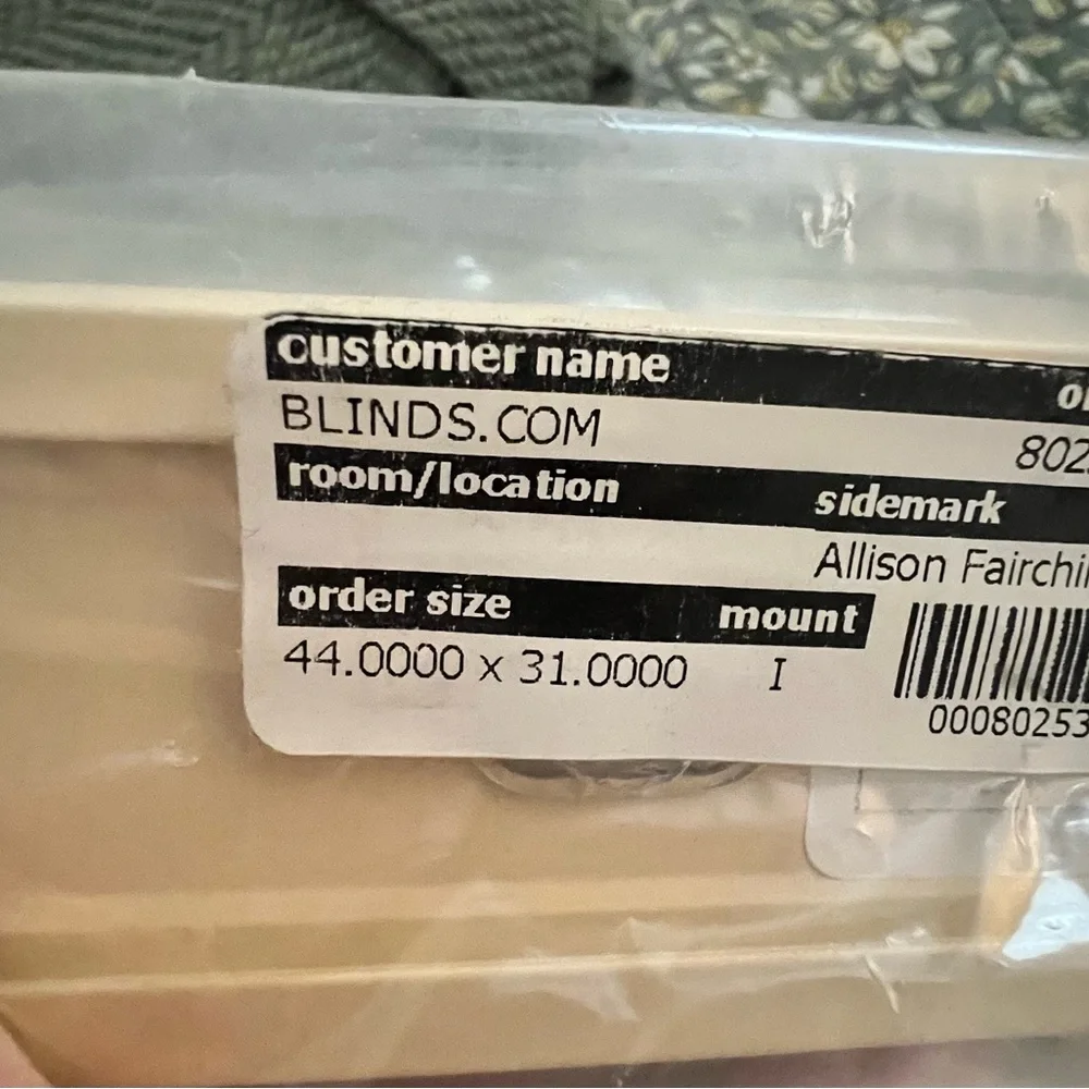 Cream Accordion Window Shade